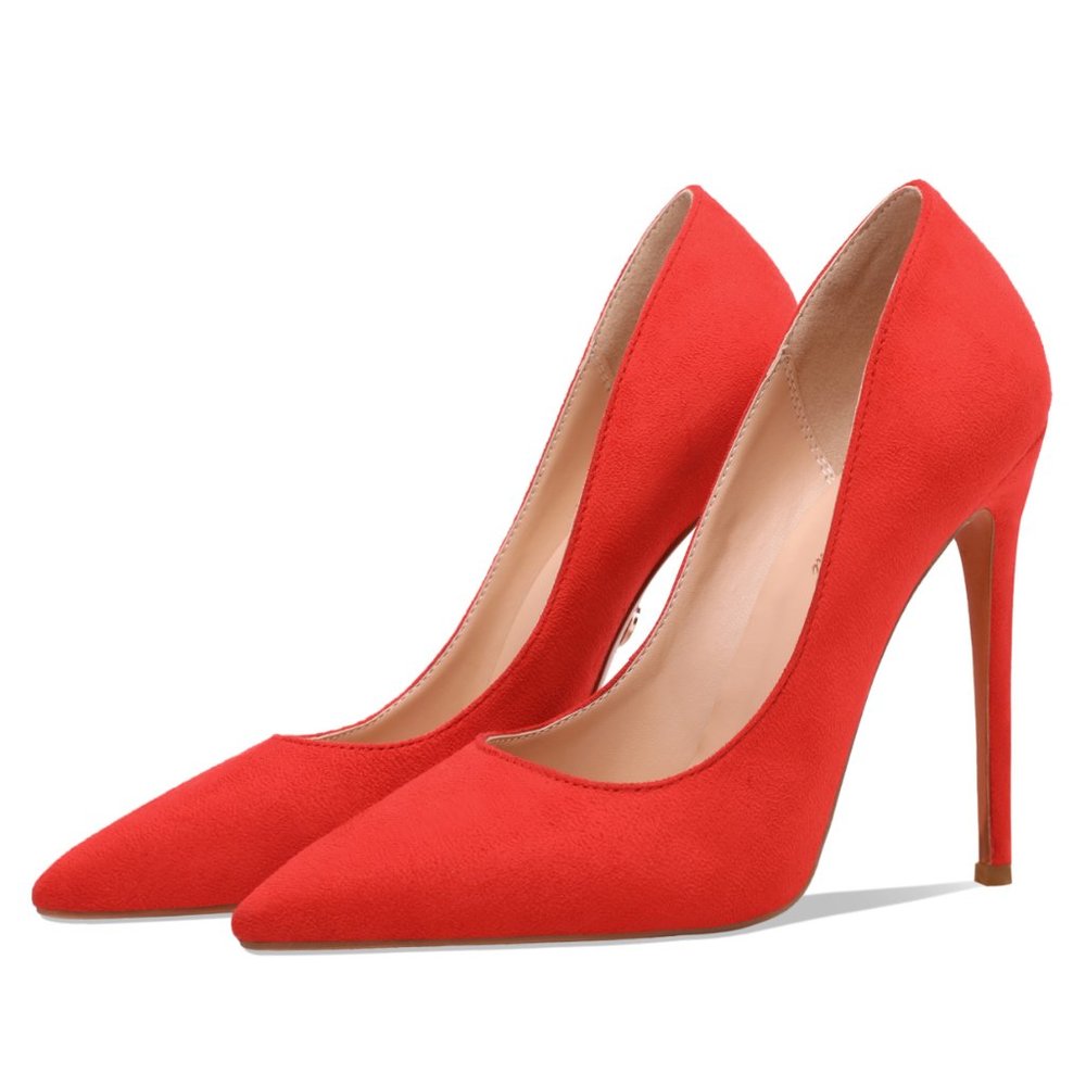 Petit Cadeau Leona - Classic and Sexy Slip on Pumps with 5" High Heels. NEW! - Picture 3 of 8
